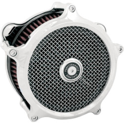 PartzBiz HD PM0206-2007-CH - เครื่องฟอกอากาศ PM Chrome Super Gas Stage 1 สำหรับ Harley Touring Models 08-15 | 0206-2007-ช PartzBiz HD PM0206-2007-CH - เครื่องฟอกอากาศ PM Chrome Super Gas Stage 1 สำหรับ Harley Touring Models 08-15 | 0206-2007-ช