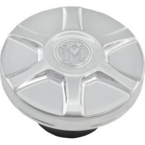 PartzBiz HD: 4407009-PM Custom Gas Fuel Caps Array Chrome for Harley L96-23 Big Twin; L96-22 XL | 0210-2071ARY-CH