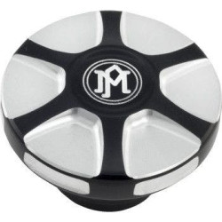 PartzBiz HD PM0210-2071ARY-BM - PM Custom Gas Fuel Caps Array Contrast Cut for Harley L96-23 Big Twin; L96-22 XL | 0210-2071ARY-BM