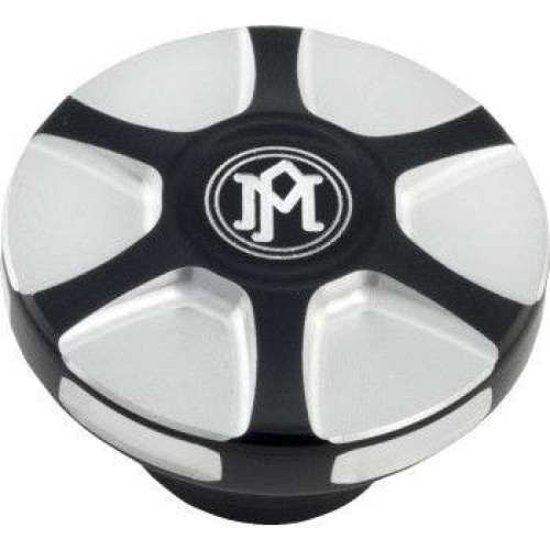 PartzBiz HD: 4407010-PM Custom Gas Fuel Caps Array Contrast Cut for Harley L96-23 Big Twin; L96-22 XL | 0210-2071ARY-BM