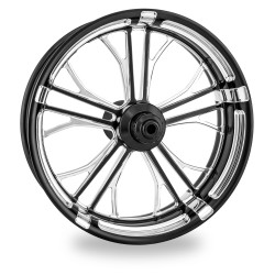 PartzBiz HD PM-DXN-BMP - PM Dixon Contrast Cut Platinum  Wheels Package Set With Tires Tires Harley  