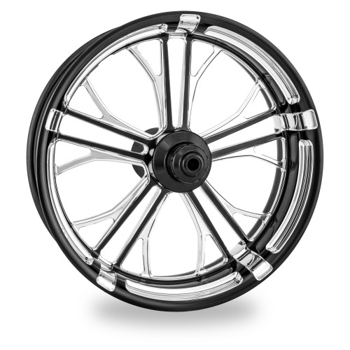 PartzBiz HD: 4407016-PM Dixon Contrast Cut Platinum  Wheels Package Set With Tires Tires Harley  