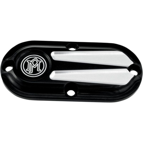 PartzBiz HD: 4406985-Performance Machine Black Contrast Scallop Inspection Cover Harley Softail Dyna | 0177-2028-BM PartzBiz HD: 4406985-Performance Machine Black Contrast Scallop Inspection Cover Harley Softail Dyna | 0177-2028-BM