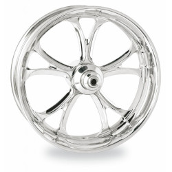 PartzBiz HD PM-LUX-CH - PM Luxe Chrome  Wheels Package Set With Tires Tires for Harley 