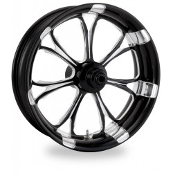 PartzBiz HD PM-PAR-BMP - PM Paramount Contrast Cut Platinum  Wheels Package Set With Tires Tires Harley  