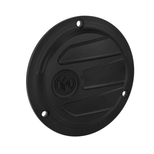 PartzBiz HD: 4406969-Performance Machine Scallop 3 Hole Black Ops Derby ครอบ Harley EVO Big Twin | 0177-2027-SMB PartzBiz HD: 4406969-Performance Machine Scallop 3 Hole Black Ops Derby ครอบ Harley EVO Big Twin | 0177-2027-SMB