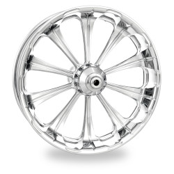 PartzBiz HD PM-REL-CH - PM Contour Revel Chrome  Wheels Package Set With Tires Tires for Harley 