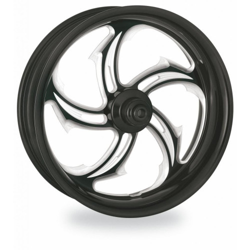 PartzBiz HD: 4406943-PM Rival Contrast Cut Platinum  Wheels Package Set With Tires Tires Harley  