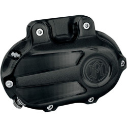 PartzBiz HD PM0066-2023-SMB - Performance Machine Scallop 6-Speed Hydraulic Transmission Side Cover Black Ops | 0066-2023-SMB
