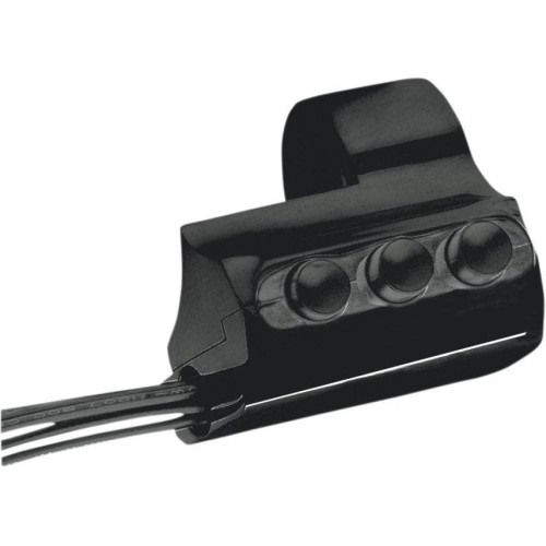 PartzBiz HD: 4406927-Performance Machine PM Black 3 Button Right Side Switch Housing Harley Custom - 0062-2032-B PartzBiz HD: 4406927-Performance Machine PM Black 3 Button Right Side Switch Housing Harley Custom - 0062-2032-B