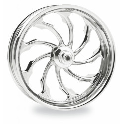 PartzBiz HD PM-TOR-CH - PM Torque Chrome  Wheels Package Set With Tires Tires for Harley 