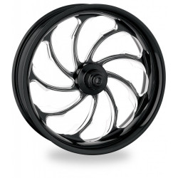 PartzBiz HD PM-TOR-BMP - PM Torque Contrast Cut Platinum  Wheels Package Set With Tires Tires Harley  