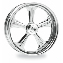PartzBiz HD PM-WRA-CH - PM Wrath Chrome  Wheels Package Set With Tires Tires for Harley 