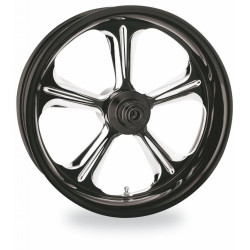 PartzBiz HD PM-WRA-BMP - PM Wrath Contrast Cut Platinum  Wheels Package Set With Tires Tires Harley  