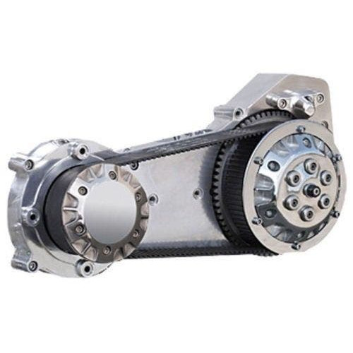 PartzBiz HD: 4406871-Polished Ultima 2 ” Open Belt Primary Drive Old School Belt Drive สำหรับ Harley 1990-06