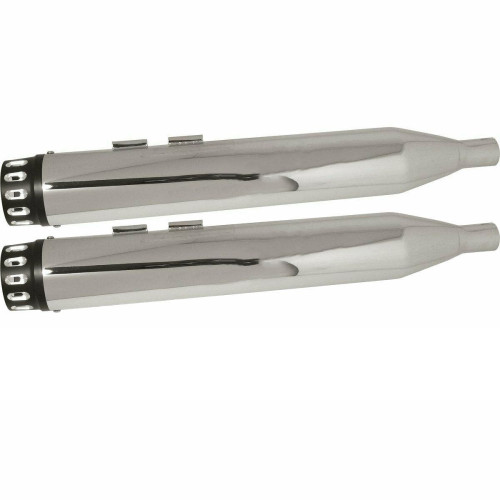 PartzBiz HD: 4406888-Power House Chrome 3.5" Slip-On Mufflers 97146 Harley Dresser 85-16 PartzBiz HD: 4406888-Power House Chrome 3.5" Slip-On Mufflers 97146 Harley Dresser 85-16
