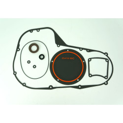 PartzBiz HD PKFLMODELS - PRIMARY GASKET KIT FOR HARLEY 1999-2006 FLH FLT FLHX DERBY;INSPECTION;SEALS