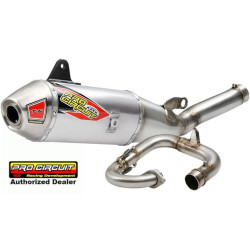 PartzBiz HD DS18201855 - Pro Circuit T-6 Stainless Exhaust System w Arrestor '19 Yamaha YZ250F 0131925G 1820-1855 18201855