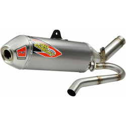 PartzBiz HD DS18201910 - Pro Circuit T-6 Stainless Steel Exhaust System 0111945GX Honda CRF450X 2019 1820-1910 18201910 ATV UTV off road performance upgrade slip on muffler pipe header best for dirt bike motocross x