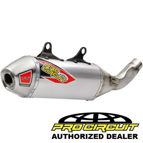 PartzBiz HD: 4406817-Pro Circuit T6 Stainless Slip On Exhaust w/ Arrestor '19 KTM 350 SX-F 0151935A 1821-1935 18211935 PartzBiz HD: 4406817-Pro Circuit T6 Stainless Slip On Exhaust w/ Arrestor '19 KTM 350 SX-F 0151935A 1821-1935 18211935