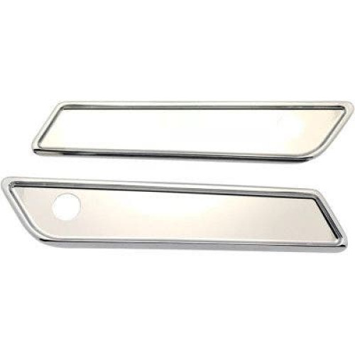 PartzBiz HD: 4406793-Pro One 104721 Chrome Saddlebag Latch Smooth Harley FLH/T Touring 14-20 3501-1583 35011583 electra แผนที่ street glide king