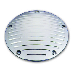 PartzBiz HD DS11070627 - Pro-One 203861 Chrome Ball-Milled Billet Derby Cover 17-Up Harley Touring M8