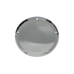 PartzBiz HD DS11070625 - Pro-One 203861 Chrome Billet Aluminum 5-Hole Derby Cover 17-Up Harley Touring
