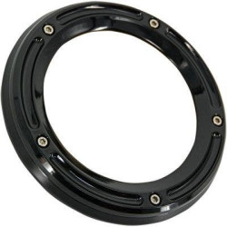 PartzBiz HD DS11070640 - Trask TM-0040BK Gloss Black Billet Assault Clear Derby Cover 5-Hole Harley 98-18 1107-0640 11070640 softail road electra glide dyna breakout big twin Sporty buy best for 883 1200 