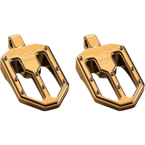PartzBiz HD: 4406754-Pro One 500751TIN Gold Moto V1 หมุดเท้าชาย Mount Harley Softail M8 18-20 PartzBiz HD: 4406754-Pro One 500751TIN Gold Moto V1 หมุดเท้าชาย Mount Harley Softail M8 18-20