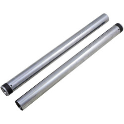 PartzBiz HD DS04040567 - Pro-One Hard Chrome 49MM ท่อตะเกียบคู่ 22.875” ความยาว Harley Touring 14-21