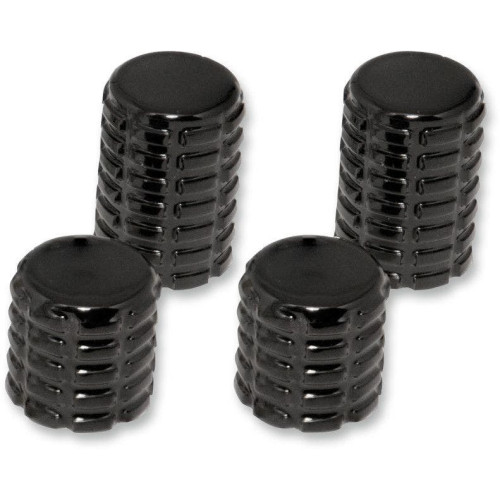 PartzBiz HD: 4406744-Pro Pad Black Finish 4 Piece Billet Docking Hardware Station Covers for Harley | DSC-FP-BSET PartzBiz HD: 4406744-Pro Pad Black Finish 4 Piece Billet Docking Hardware Station Covers for Harley | DSC-FP-BSET