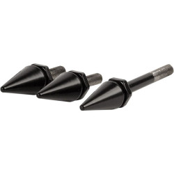 PartzBiz HD DS23500402 - ชุดติดตั้งกระจกหน้ารถ Pro Pad Black Spike Style Harley Batwing FLHX 14-17 | WTS75225-SSET-B PartzBiz HD DS23500402 - ชุดติดตั้งกระจกหน้ารถ Pro Pad Black Spike Style Harley Batwing FLHX 14-17 | WTS75225-SSET-B
