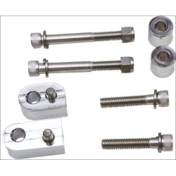 PartzBiz HD FB-EXT14C - Pro Pad Chrome Floorboard 3/4 Extension Spacer Kit Harley Touring & Cvo 09-17 FB-EXT14C PartzBiz HD FB-EXT14C - Pro Pad Chrome Floorboard 3/4 Extension Spacer Kit Harley Touring & Cvo 09-17 FB-EXT14C