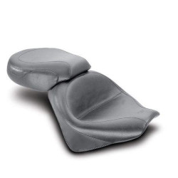 PartzBiz HD MD75907 - Mustang 75907 Black Original Two Piece Wide Touring 02-09 Honda VTX1300 R S T 489309 0810-0293 08100293