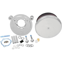 PartzBiz HD AN18-790 - Arlen Ness Chrome Stage II Big Sucker Air Filter w/ Cover Harley EVO 93-99 | 18-790 PartzBiz HD AN18-790 - Arlen Ness Chrome Stage II Big Sucker Air Filter w/ Cover Harley EVO 93-99 | 18-790