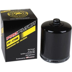 PartzBiz HD DS07120595 - ProFilter PF-170B High Performance Premium Oil Filter Harley EVO Big Twin 80-Up best new replacement upgrade softail dyna touring bagger dresser 63796-77A; 63806-83; 63805-80A 