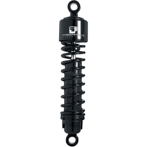 PartzBiz HD: 4406630-โช้คหลังแบบ Progressive Suspension 12.5” สีดำ Standard Duty Harley FLH/T 06-15 | 412-4071B