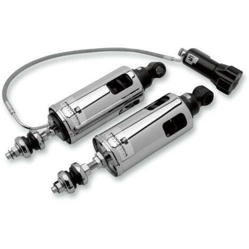 PartzBiz HD: 4406566-Progressive 422-4101C Chrome 422 Series Rear Standard Shocks W/ RAP Remote 89-99