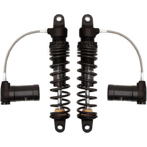 PartzBiz HD: 4406540-Progressive 970 Series Rear Remote Reservior 13" Heavy Duty Shocks for FLH/T | 970-2002B