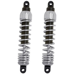 PartzBiz HD PR444-4001C - Progressive Chrome 444 Series 12.5" Standard Duty Rear Shocks Harley 84-17 FLHT | 444-4001C PartzBiz HD PR444-4001C - Progressive Chrome 444 Series 12.5" Standard Duty Rear Shocks Harley 84-17 FLHT | 444-4001C