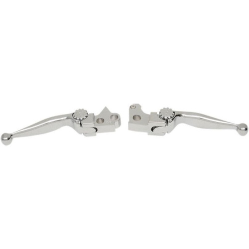 PartzBiz HD: 4406347-PSR 12-00607-20 Chrome Journey Adjustable Brake Clutch Lever Set 03-16 Harley Davidson FLHT FLHR FXD FXST FLST Dyna Softail Freewheeler Electra glide Road King Tri Glide Custom Chopper Motorcycle Bike Replacement Upgrade 0610-2030 PartzBiz HD: 4406347-PSR 12-00607-20 Chrome Journey Adjustable Brake Clutch Lever Set 03-16 Harley Davidson FLHT FLHR FXD FXST FLST Dyna Softail Freewheeler Electra glide Road King Tri Glide Custom Chopper Motorcycle Bike Replacement Upgrade 0610-2030