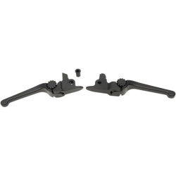 PartzBiz HD DS06102046 - PSR 12-00661-22 Black Anthem Adjustable Brake Clutch Lever Hand Controls Set 17-19 Harley Davidson Touring Road Street Electra Glide King FLHT FLHX FLTR FLHR Custom Chopper Motorcycle Bike Replacement Upgrade 174054 0610-2045 06102045 PartzBiz HD DS06102046 - PSR 12-00661-22 Black Anthem Adjustable Brake Clutch Lever Hand Controls Set 17-19 Harley Davidson Touring Road Street Electra Glide King FLHT FLHX FLTR FLHR Custom Chopper Motorcycle Bike Replacement Upgrade 174054 0610-2045 06102045