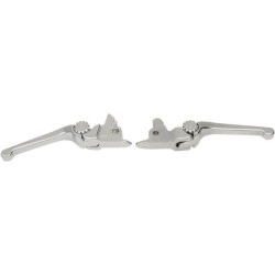 PartzBiz HD DS06102045 - PSR 12-00661-20 Chrome Anthem Adjustable Brake Clutch Lever Hand Controls Set 17-19 Harley Davidson Touring Road Street Electra Glide King FLHT FLHX FLTR FLHR Custom Chopper Motorcycle Bike Replacement Upgrade 174054 0610-2045 06102045 PartzBiz HD DS06102045 - PSR 12-00661-20 Chrome Anthem Adjustable Brake Clutch Lever Hand Controls Set 17-19 Harley Davidson Touring Road Street Electra Glide King FLHT FLHX FLTR FLHR Custom Chopper Motorcycle Bike Replacement Upgrade 174054 0610-2045 06102045