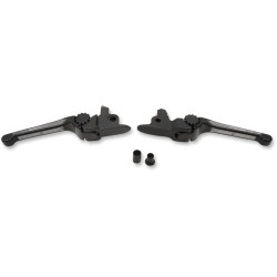 PartzBiz HD DS06102047 - PSR 12-00661-31 Black Cut Anthem Adjustable Brake Clutch Lever Hand Controls Set 17-19 Harley Davidson Touring Road Street Electra Glide King FLHT FLHX FLTR FLHR Custom Chopper Motorcycle Bike Replacement Upgrade 174056 0610-2047 06102047 PartzBiz HD DS06102047 - PSR 12-00661-31 Black Cut Anthem Adjustable Brake Clutch Lever Hand Controls Set 17-19 Harley Davidson Touring Road Street Electra Glide King FLHT FLHX FLTR FLHR Custom Chopper Motorcycle Bike Replacement Upgrade 174056 0610-2047 06102047