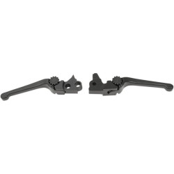 PartzBiz HD DS06102116 - PSR 12-00662-22 Black Anthem Adjustable Brake Clutch Lever Hand Controls Set 17-19 Harley Davidson Touring Tri Glide FLHTCUTG Freewheeler Trike FLRTF Custom Chopper Motorcycle Bike Replacement Upgrade 0610-2116 06102116 174089 PartzBiz HD DS06102116 - PSR 12-00662-22 Black Anthem Adjustable Brake Clutch Lever Hand Controls Set 17-19 Harley Davidson Touring Tri Glide FLHTCUTG Freewheeler Trike FLRTF Custom Chopper Motorcycle Bike Replacement Upgrade 0610-2116 06102116 174089