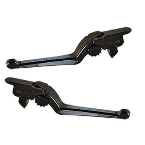 PartzBiz HD: 4406343-PSR 12-00666-31 ชุดคันโยกปรับ Contrast Anthem คู่ Harley Touring 21-Up