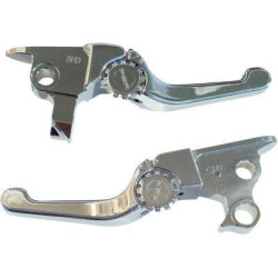 PartzBiz HD DS06102160 - EPC Great Price. Free Shipping. PSR 12-01652-20 Chrome Anthem Shorty Lever Set Pair Harley FLH/T 08-16 PartzBiz HD DS06102160 - EPC Great Price. Free Shipping. PSR 12-01652-20 Chrome Anthem Shorty Lever Set Pair Harley FLH/T 08-16