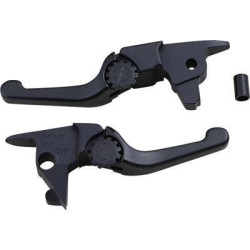 PartzBiz HD DS06102179 - EPC Great Price. Free Shipping. PSR 12-01663-22 Black Anthem Shorty Lever Set Pair Harley FLSS FLSTFBS 2017