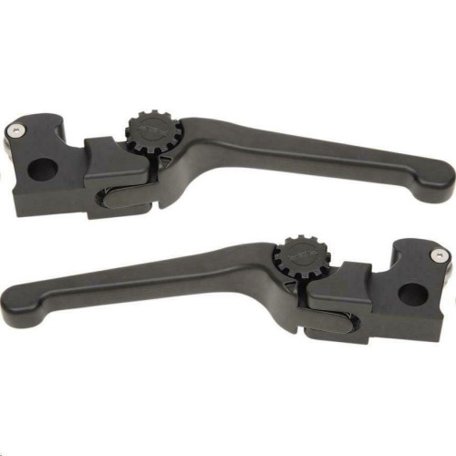PartzBiz HD: 4406287-PSR 12-01666-22 คันโยกปรับสั้น Black Anthem Shorty สำหรับ Harley Touring 21-Up