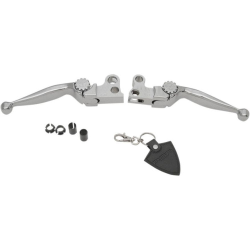 PartzBiz HD: 4406272-PSR Chrome Journey แฮนด์แบบปรับได้สำหรับ Harley 96-16 Big Twin 96-03 XL | 12-00601-20